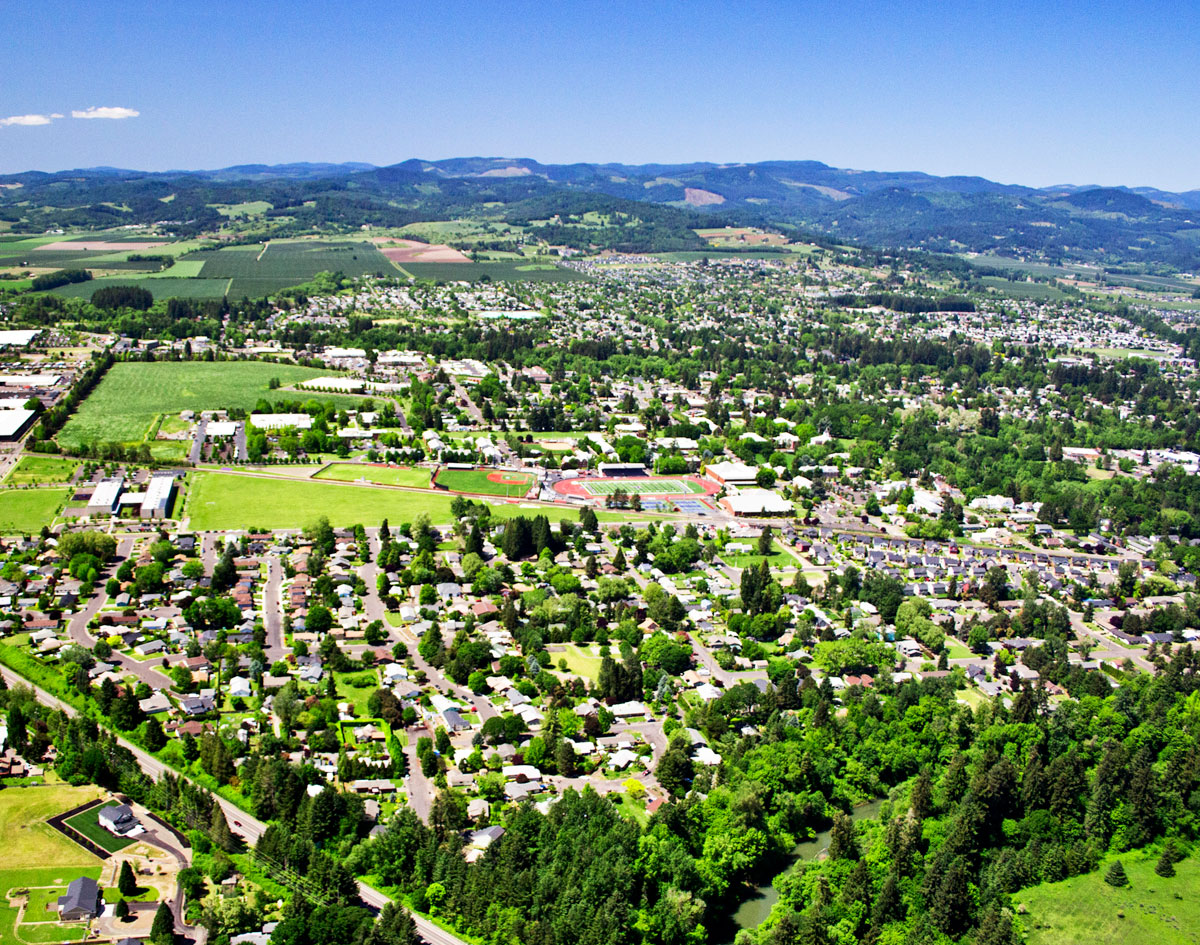 mcminnville, or aerial
